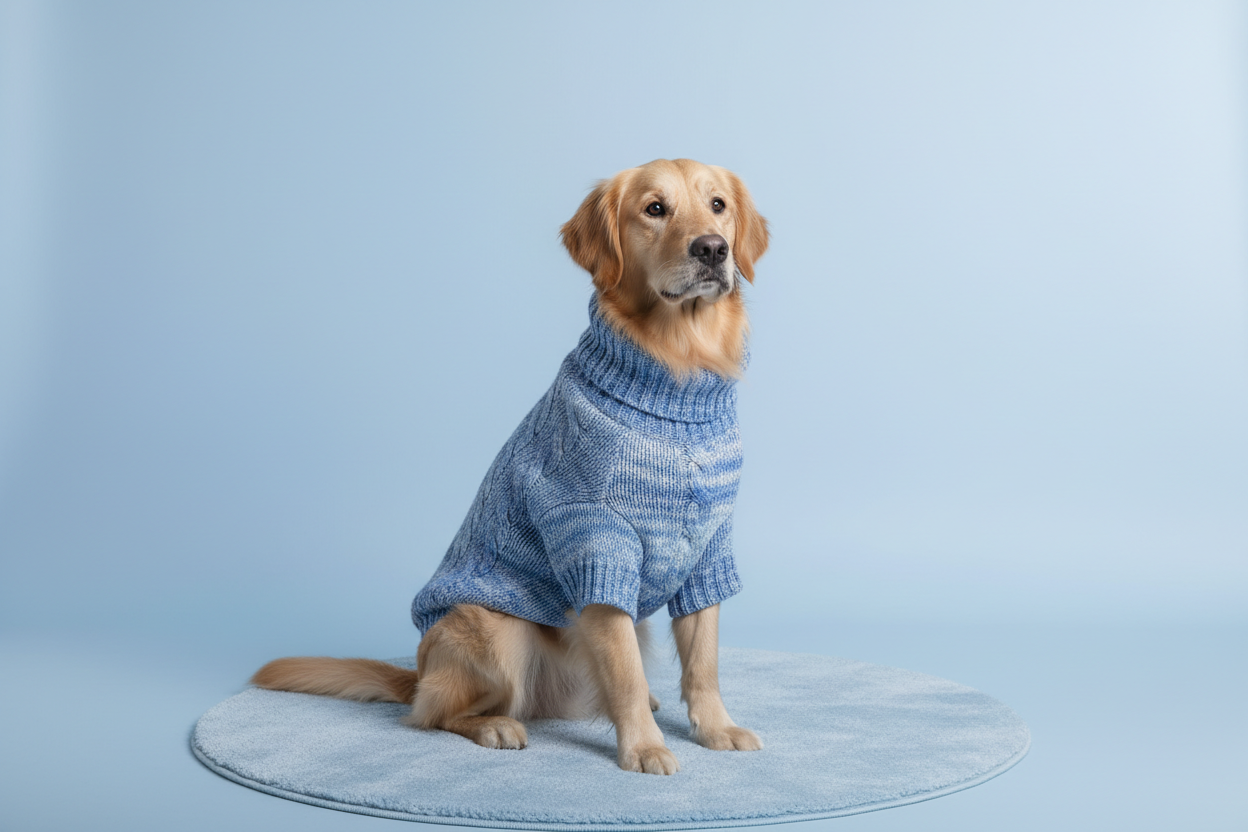 Dog Apparel Blue Theme